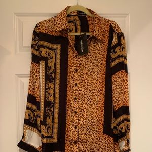 Cheetah Blouse